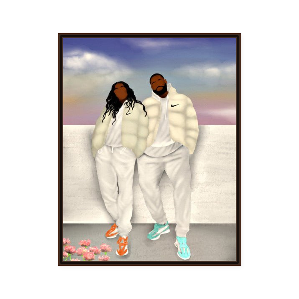 Stay Cozy framed wall art
