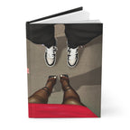 STEPPING OUT Hardcover Journal - Aaronya Paints