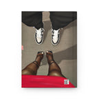 STEPPING OUT Hardcover Journal - Aaronya Paints