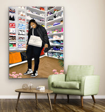Load image into Gallery viewer, TELFAR Canvas - Aaronya Paints

