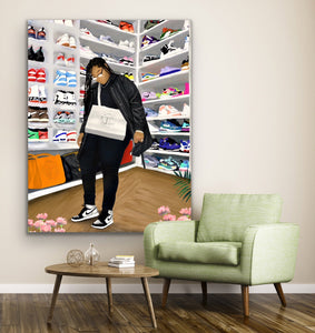 TELFAR Canvas - Aaronya Paints