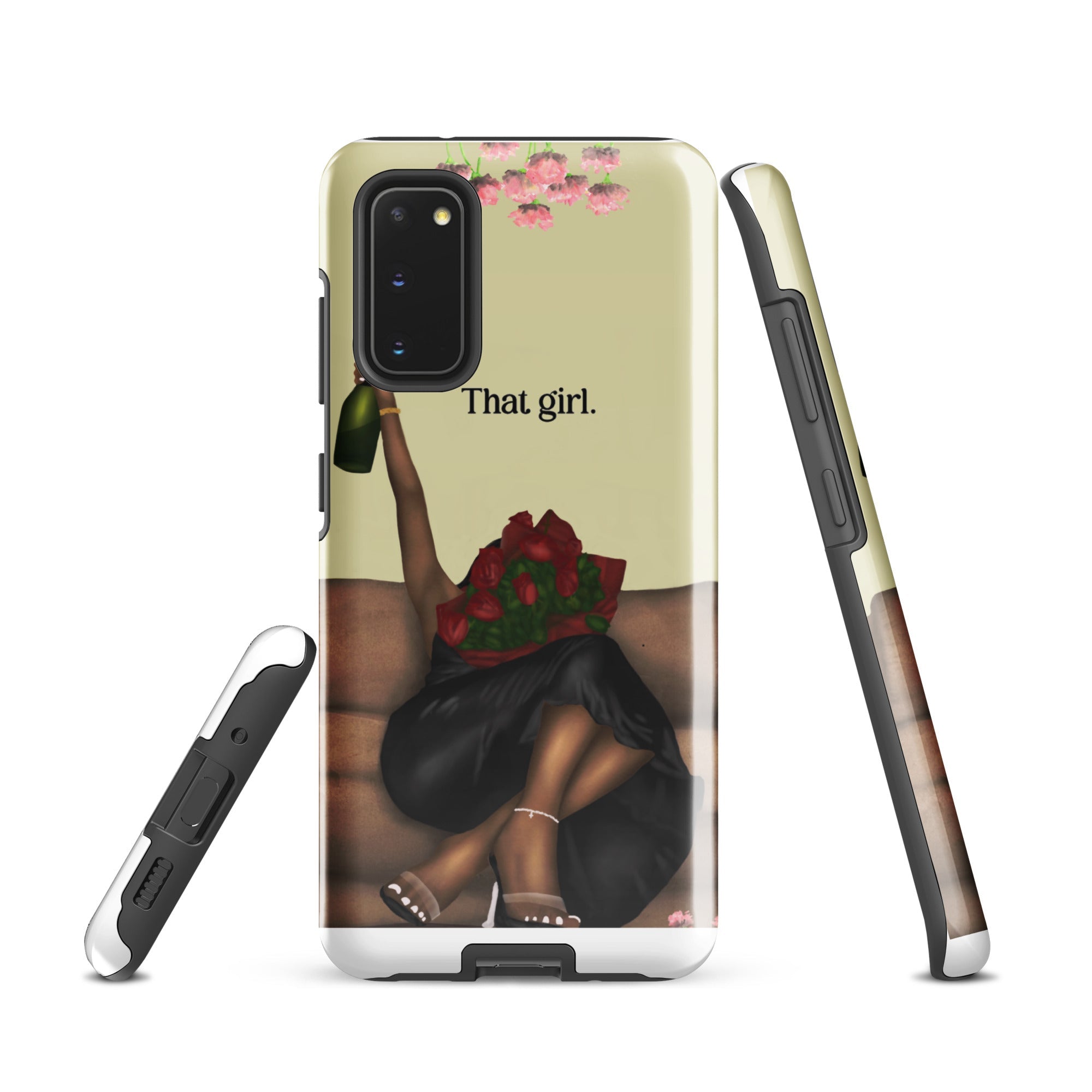 THAT GIRL Samsung case - Aaronya Paints