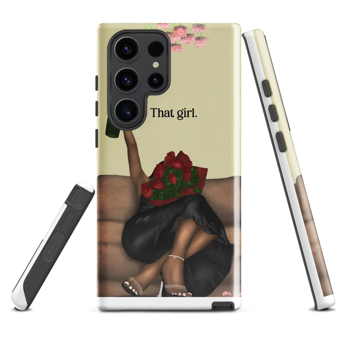 THAT GIRL Samsung case - Aaronya Paints