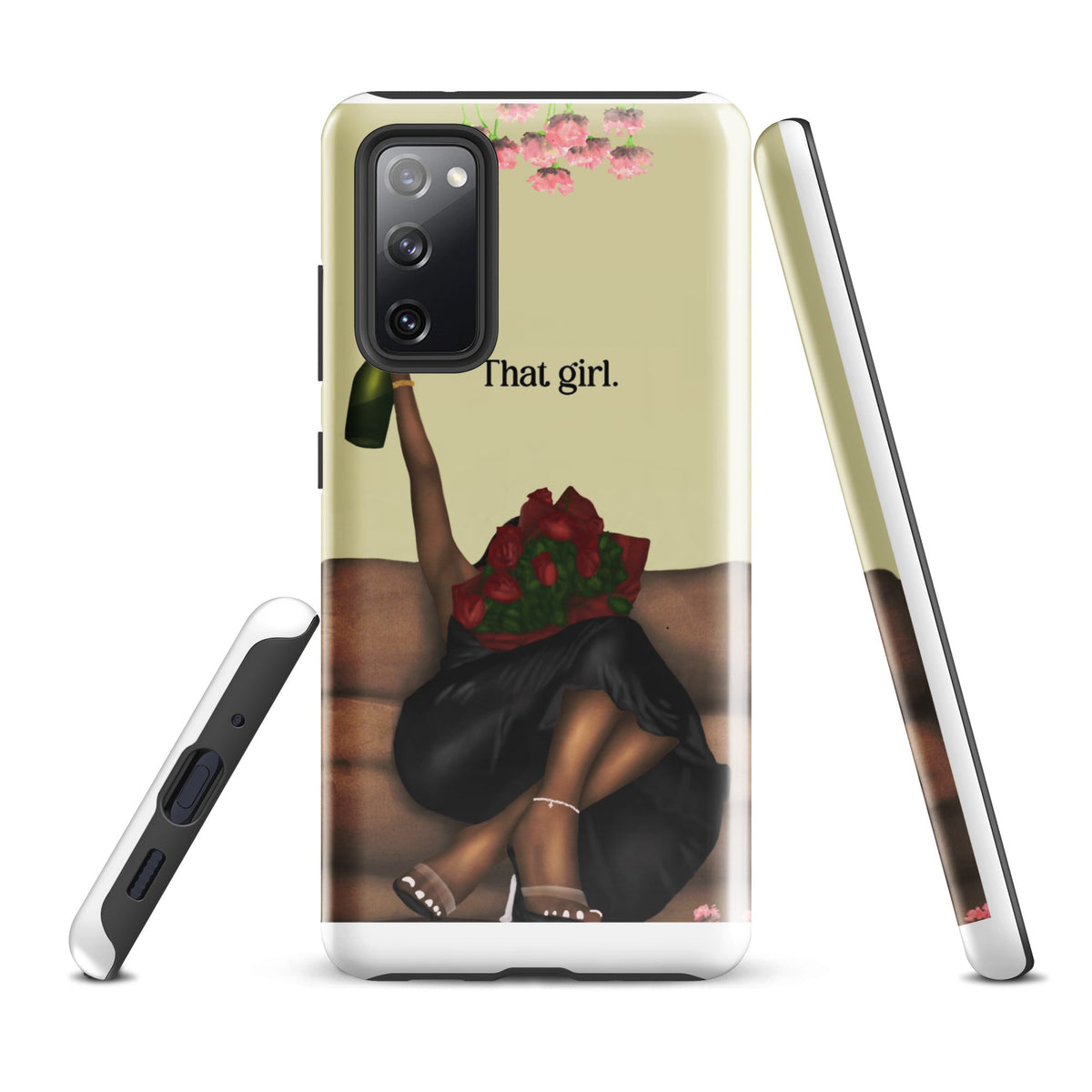 THAT GIRL Samsung case - Aaronya Paints
