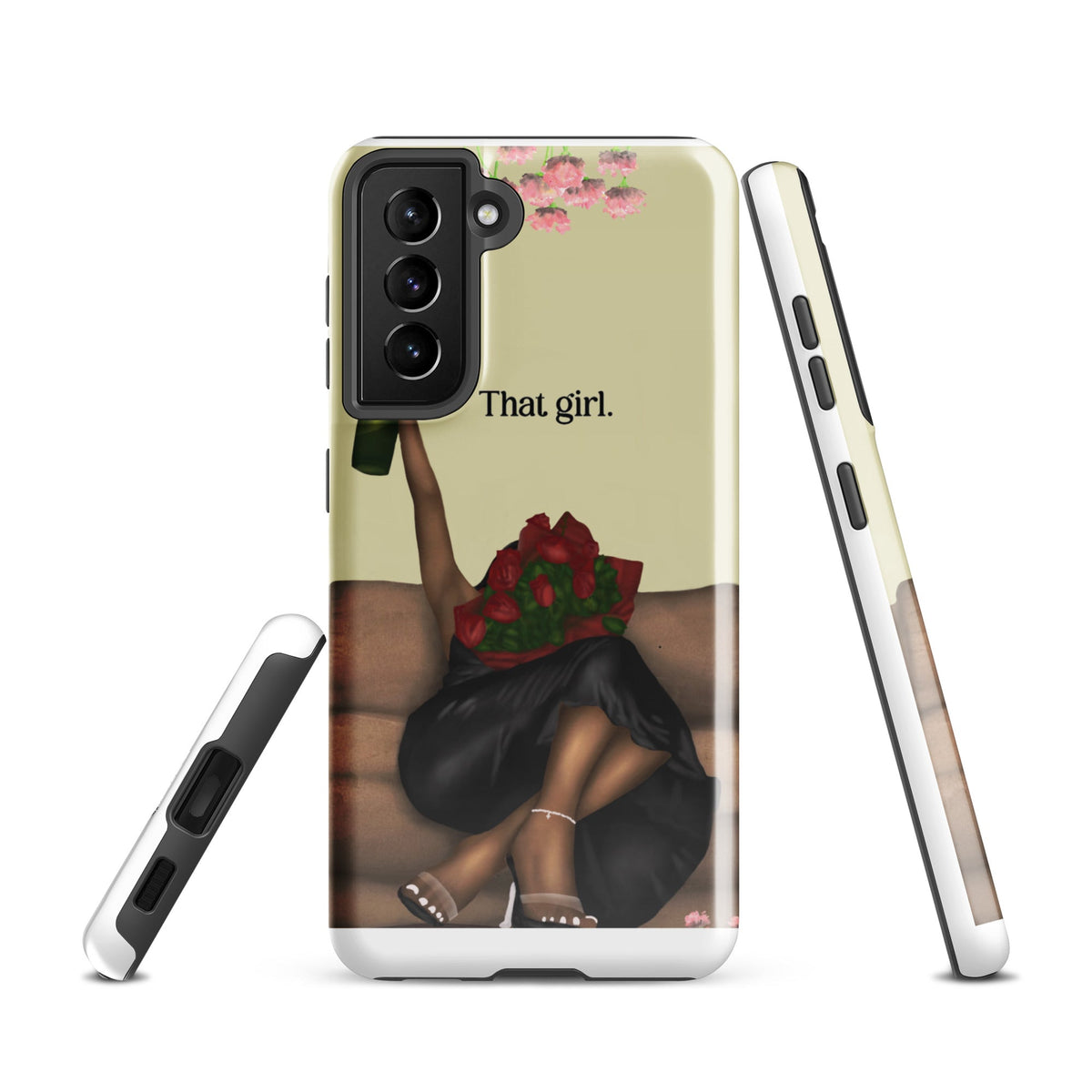 THAT GIRL Samsung case - Aaronya Paints