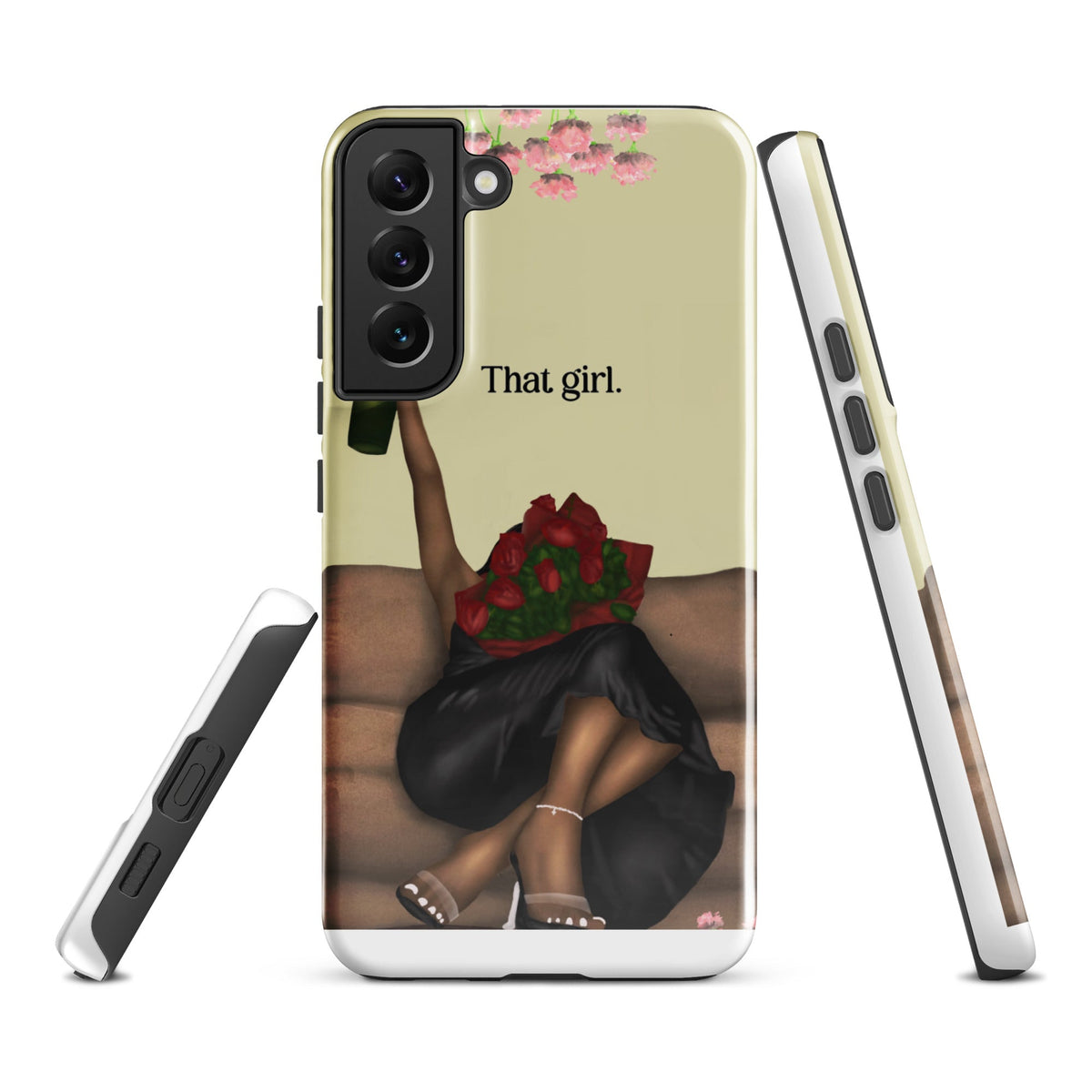 THAT GIRL Samsung case - Aaronya Paints