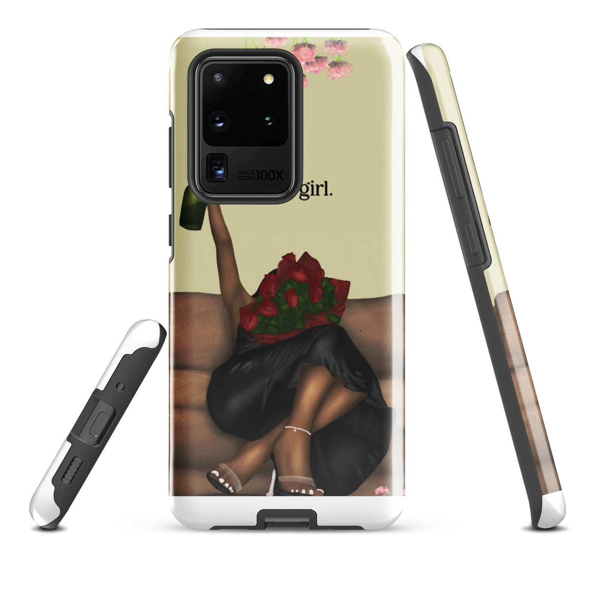 THAT GIRL Samsung case - Aaronya Paints