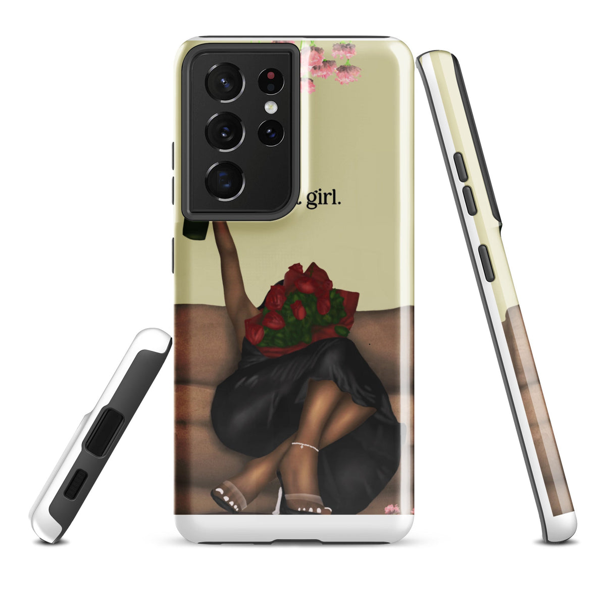 THAT GIRL Samsung case - Aaronya Paints