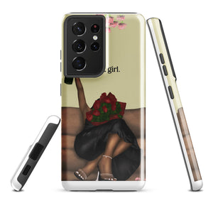 THAT GIRL Samsung case - Aaronya Paints