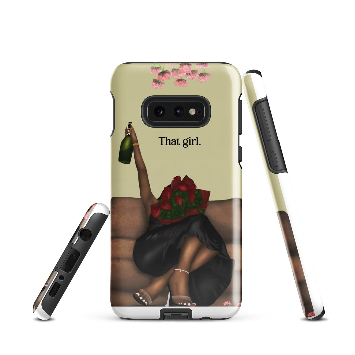 THAT GIRL Samsung case - Aaronya Paints