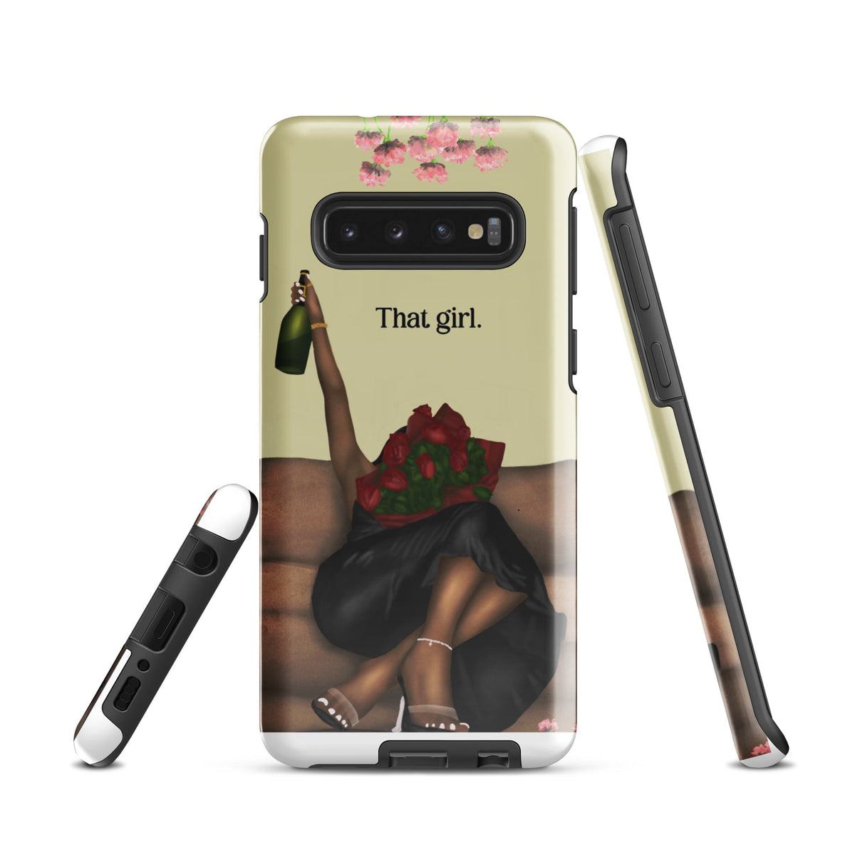 THAT GIRL Samsung case - Aaronya Paints