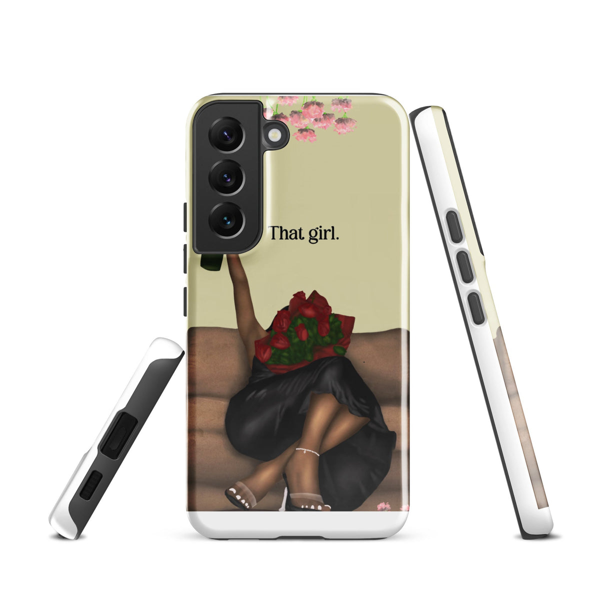 THAT GIRL Samsung case - Aaronya Paints