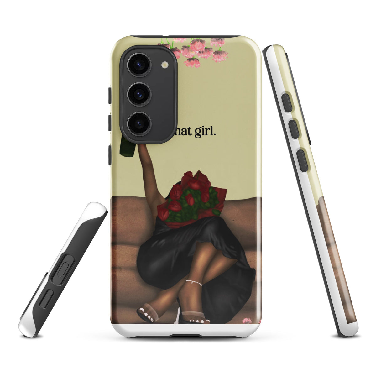 THAT GIRL Samsung case - Aaronya Paints