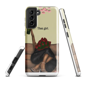 THAT GIRL Samsung case - Aaronya Paints