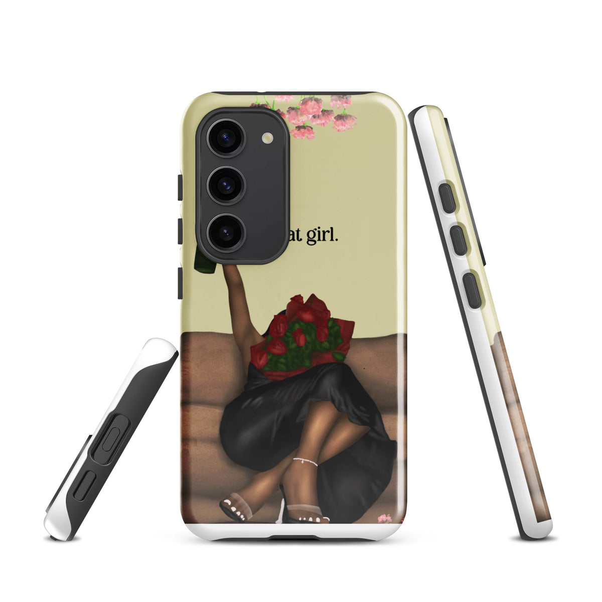 THAT GIRL Samsung case - Aaronya Paints
