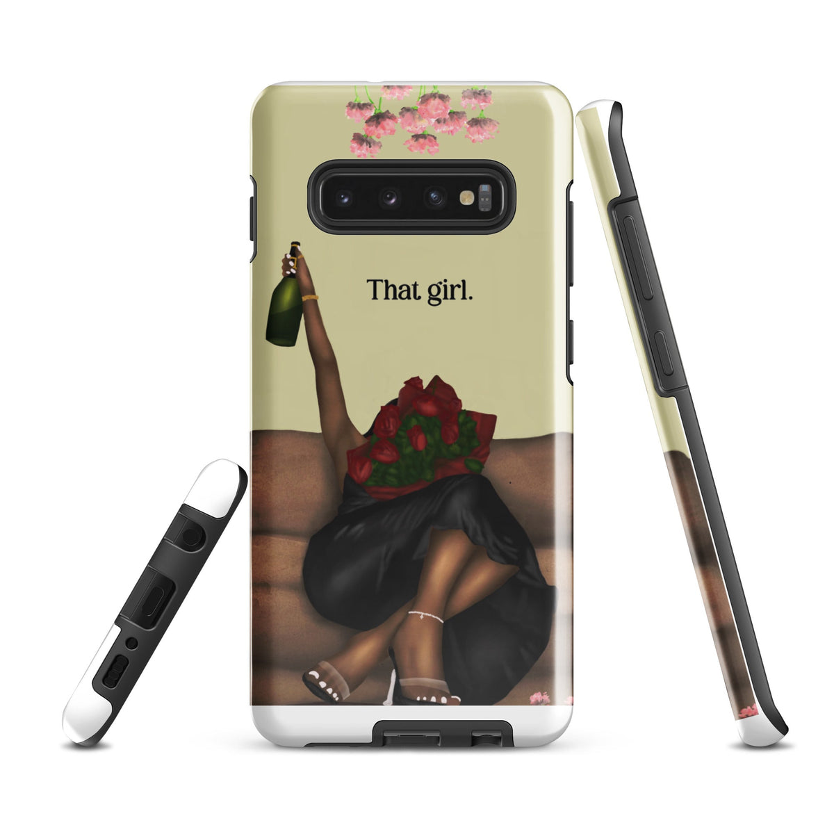 THAT GIRL Samsung case - Aaronya Paints