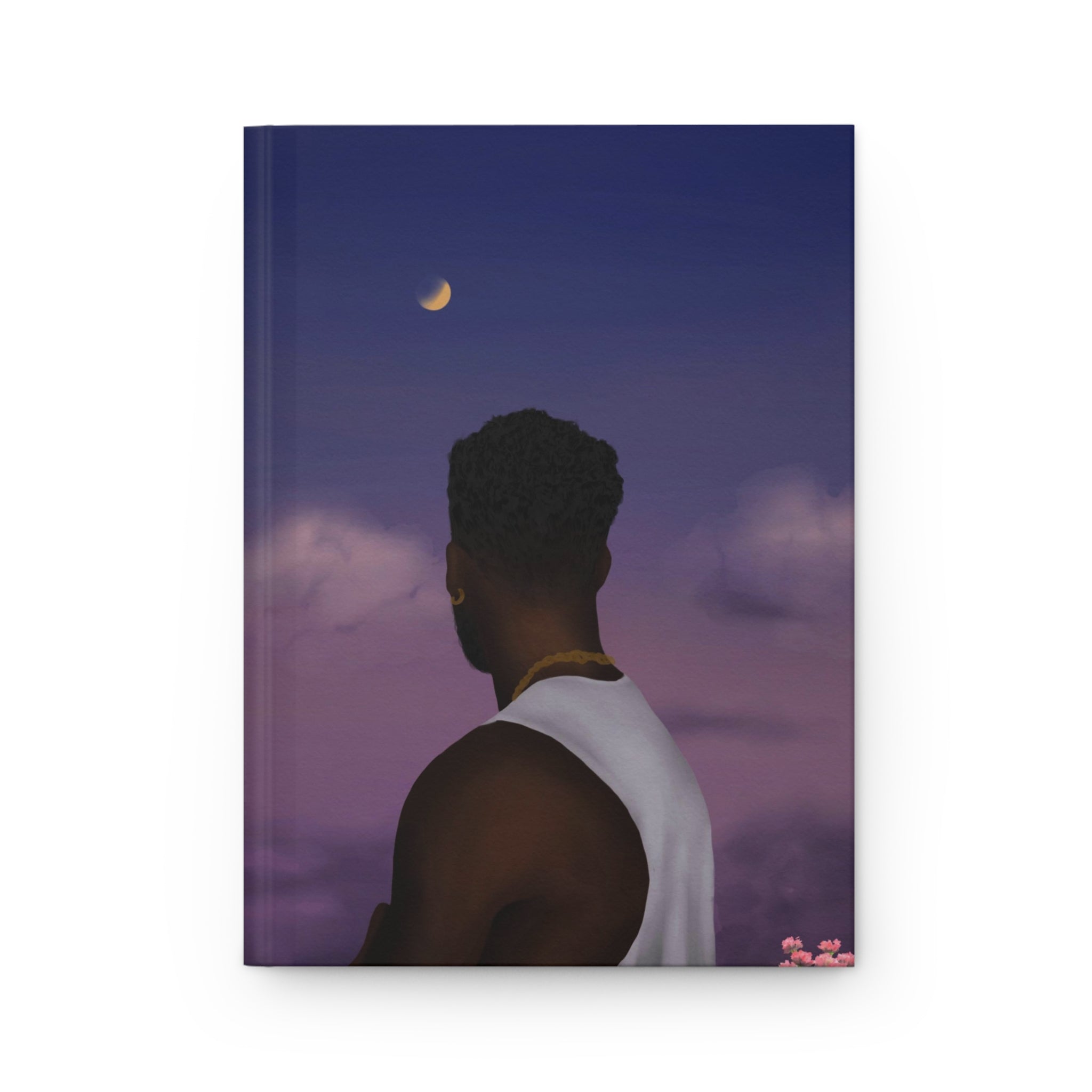 Thinking About Her Hardcover Journal - Aaronya Paints