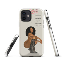 Load image into Gallery viewer, Black Woman iPhone case

