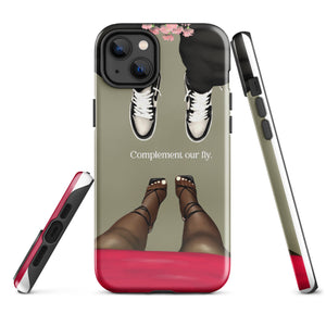 Compliment our fly iPhone case