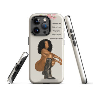 Black Woman iPhone case