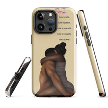 Load image into Gallery viewer, BLACK LOVE iPhone case
