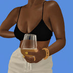 Unwine Chocolate Blue original artwork