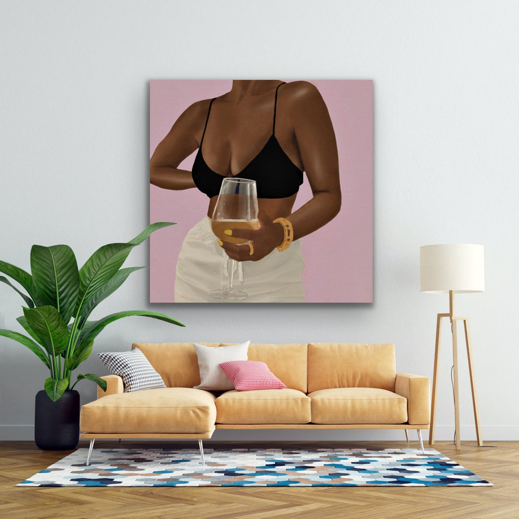 Unwine CHOCOLATE EDITION Canvas - Aaronya Paints