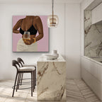 Unwine CHOCOLATE EDITION Canvas - Aaronya Paints