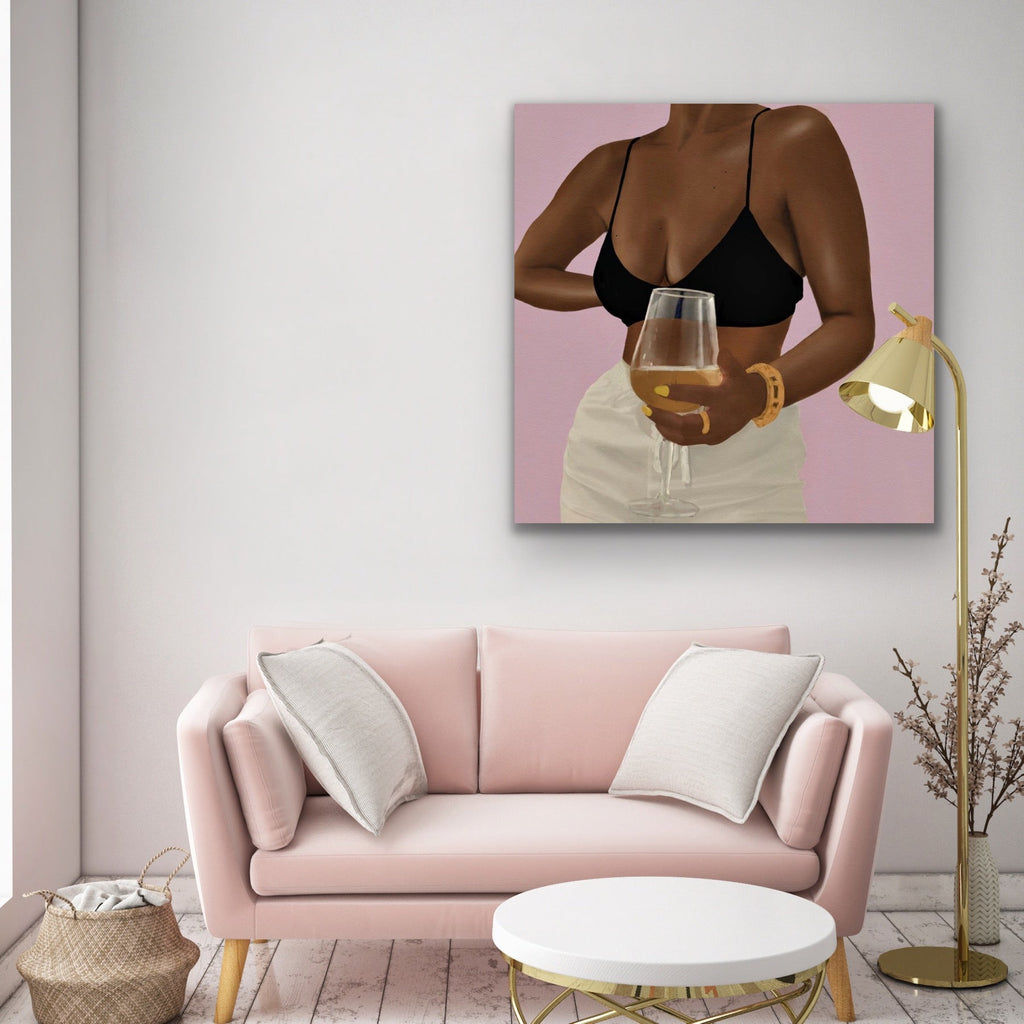 Unwine CHOCOLATE EDITION Canvas - Aaronya Paints