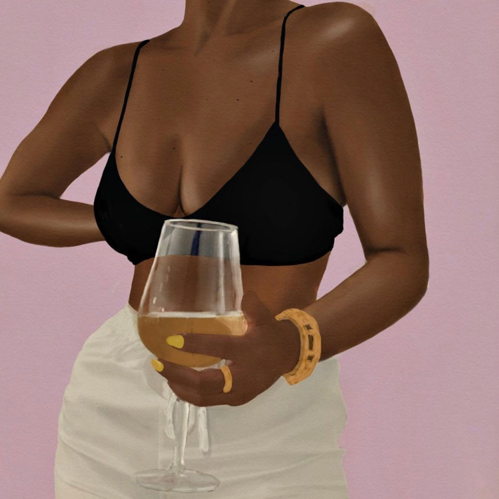 Unwine CHOCOLATE EDITION Canvas - Aaronya Paints