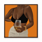 Unwine Chocolate Orange framed display