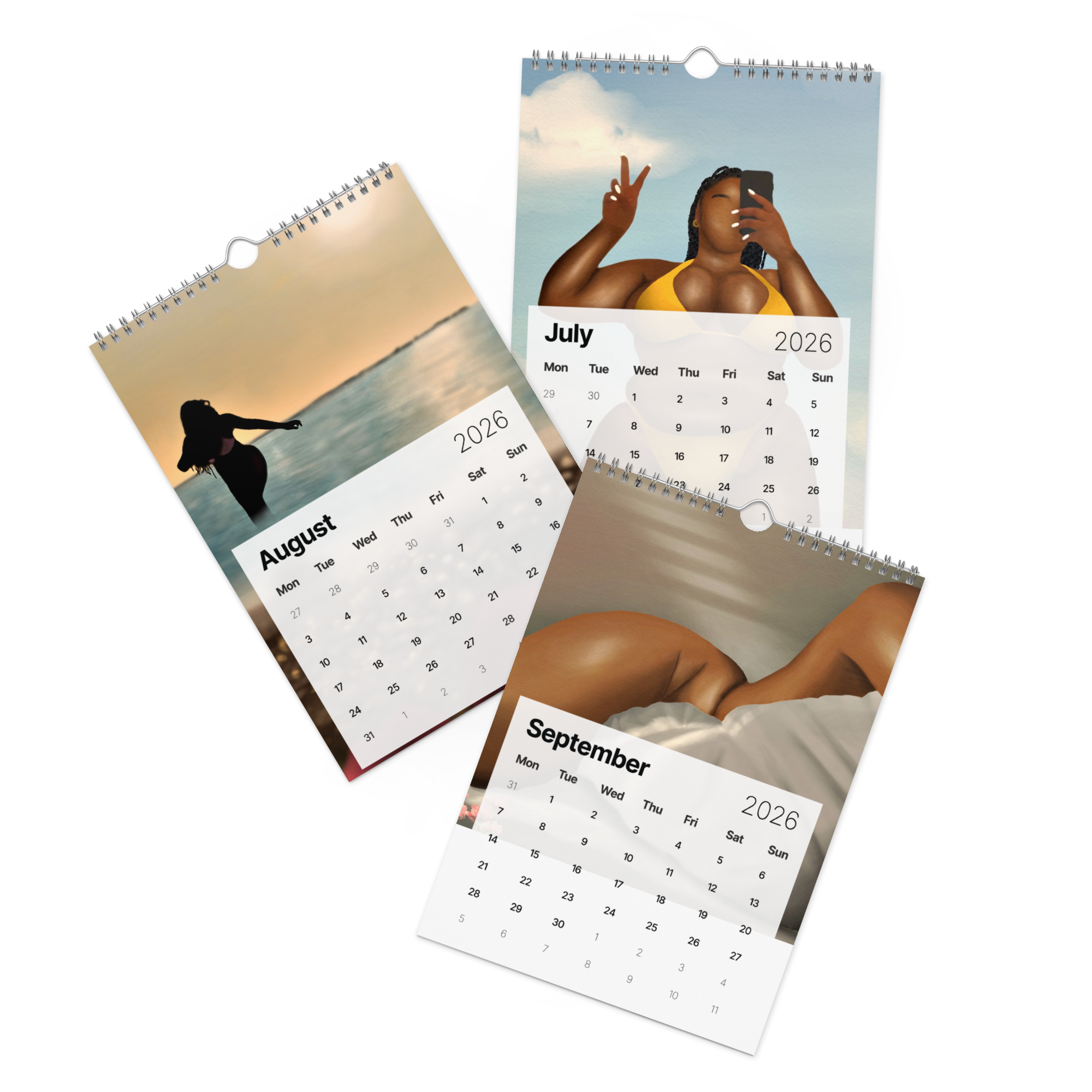 Aaronya Paints Wall calendar (2026)