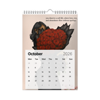 Aaronya Paints Wall calendar (2026) artwork by Aaronya Paints