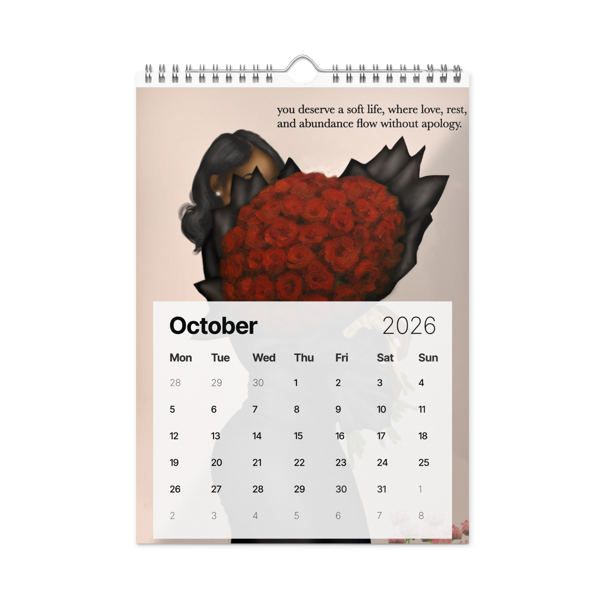 Aaronya Paints Wall calendar (2026) artwork by Aaronya Paints