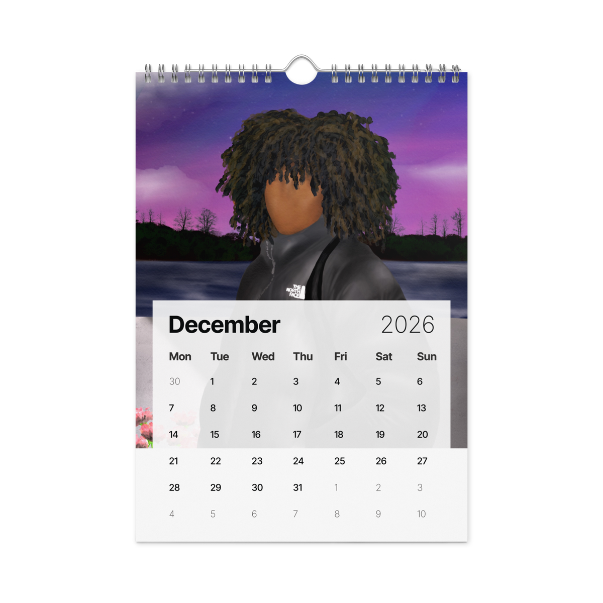 Aaronya Paints Wall calendar (2026) artwork by Aaronya Paints