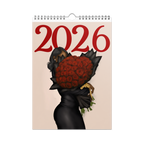 Aaronya Paints Wall calendar (2026) artwork by Aaronya Paints
