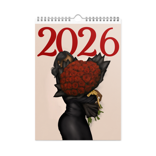 Aaronya Paints Wall calendar (2026) artwork by Aaronya Paints