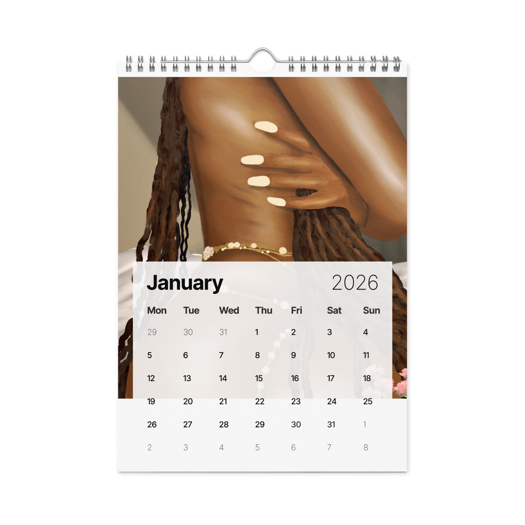 Aaronya Paints Wall calendar (2026) artwork by Aaronya Paints