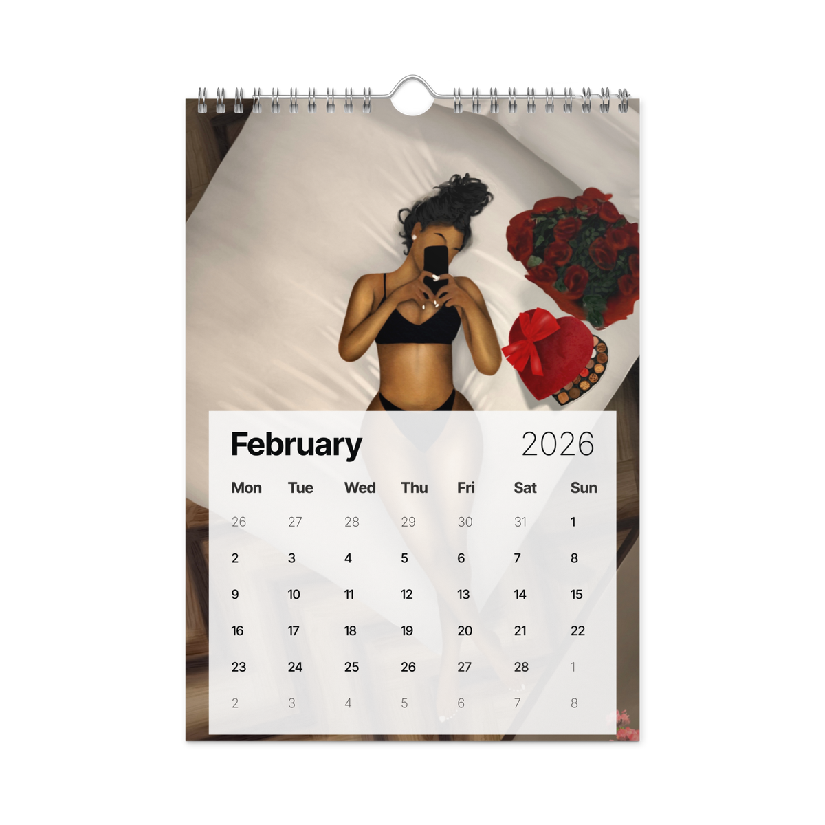 Aaronya Paints Wall calendar (2026) artwork by Aaronya Paints