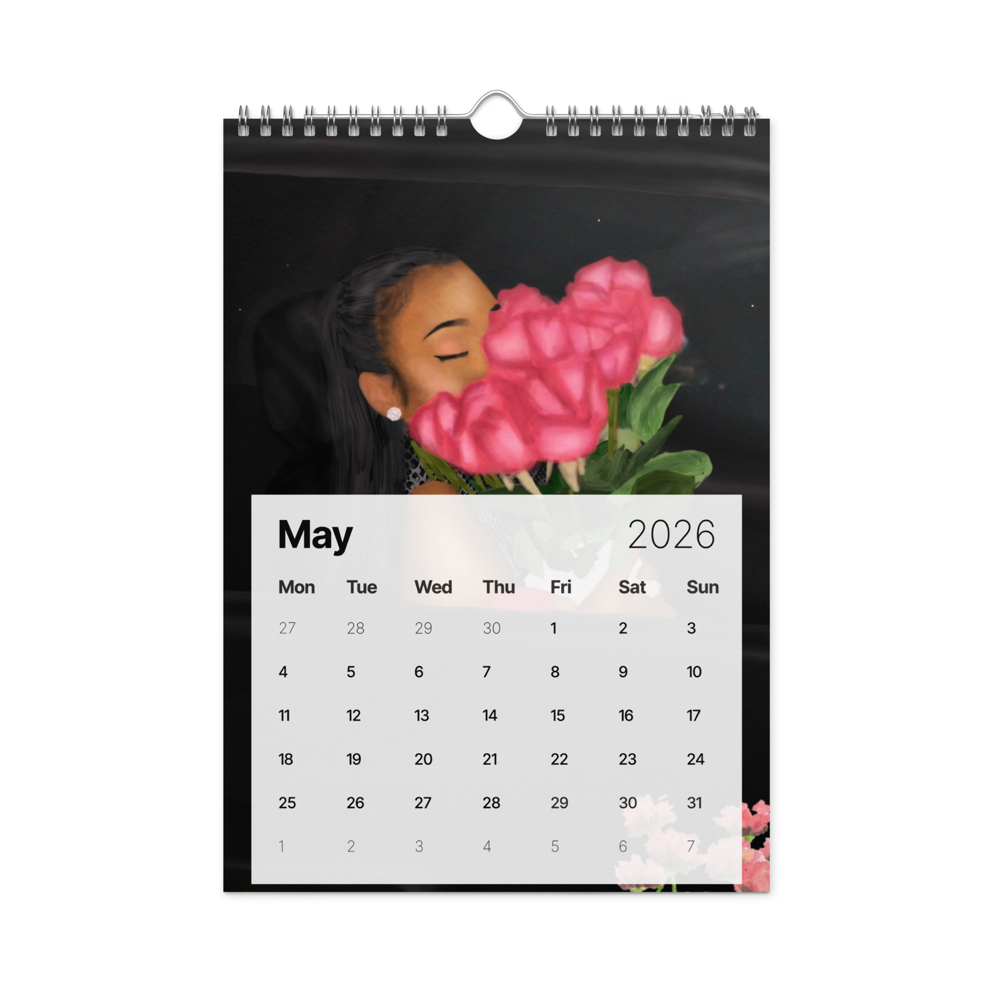 Aaronya Paints Wall calendar (2026)