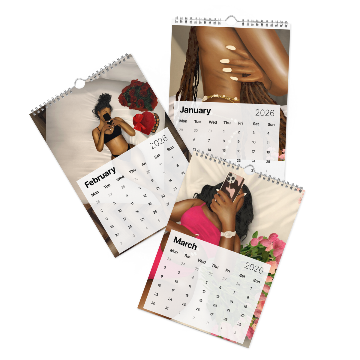 Aaronya Paints Wall calendar (2026) artwork by Aaronya Paints
