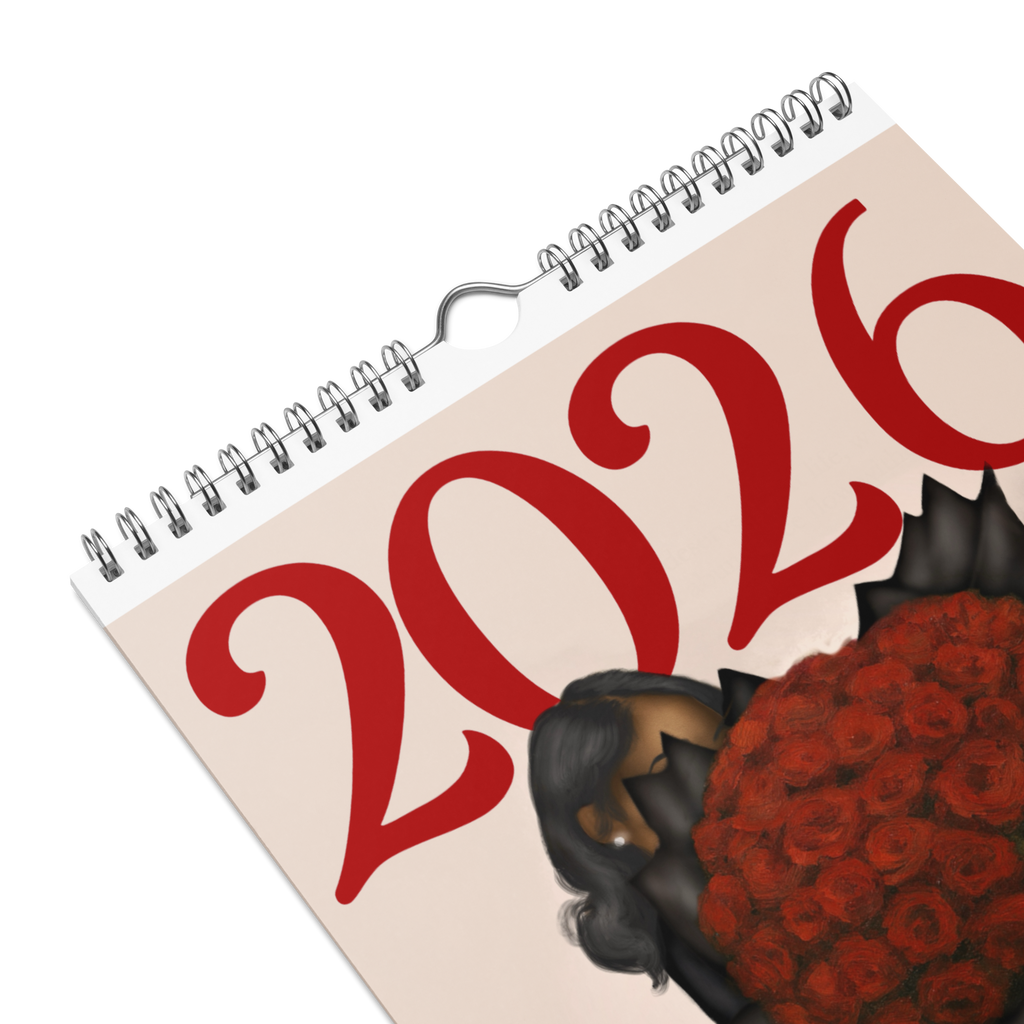 Aaronya Paints Wall calendar (2026) artwork by Aaronya Paints
