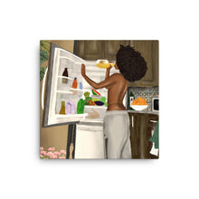 Load image into Gallery viewer, 3 AM VIBES Canvas - Aaronya Paints
