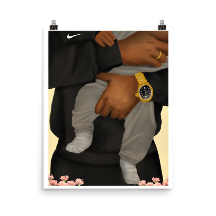 A Fathers Love Poster - Aaronya Paints