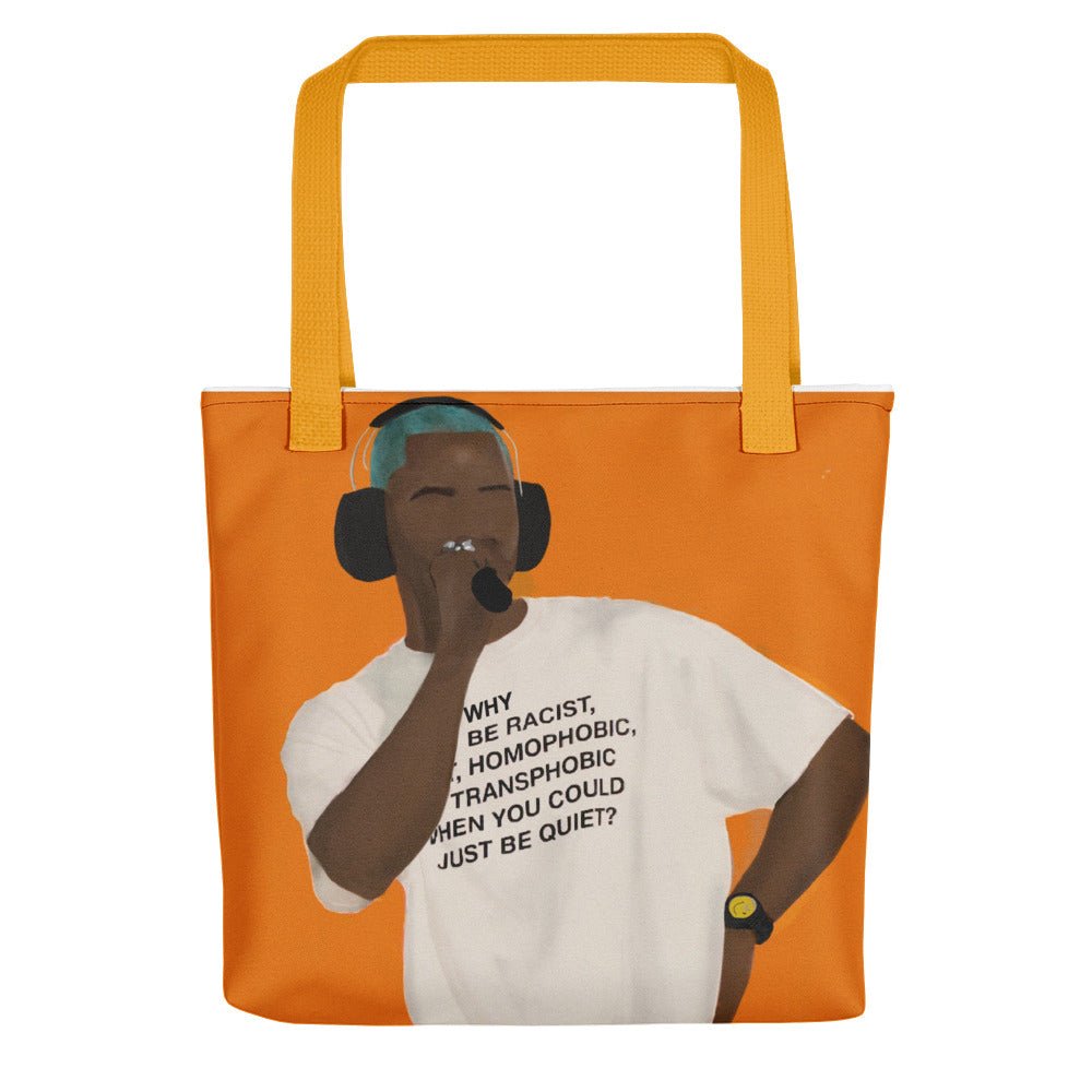 A Message From Frank Tote bag - Aaronya Paints