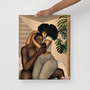 ADORE YOU Canvas - Aaronya Paints