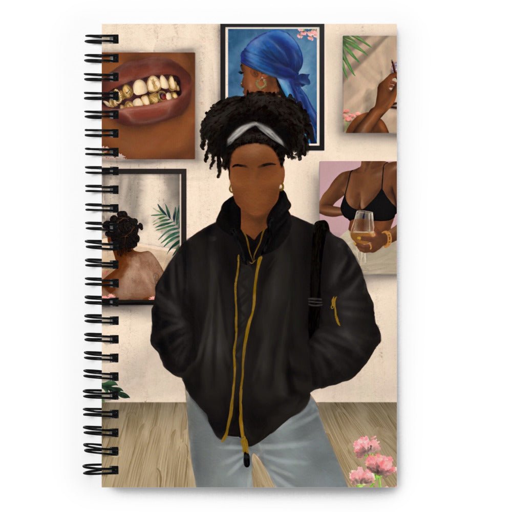 Art Gallery Spiral notebook - Aaronya Paints