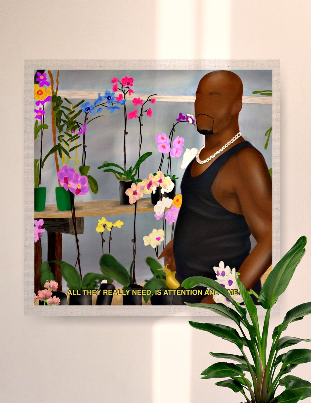 Attention and Time Poster - Aaronya Paints