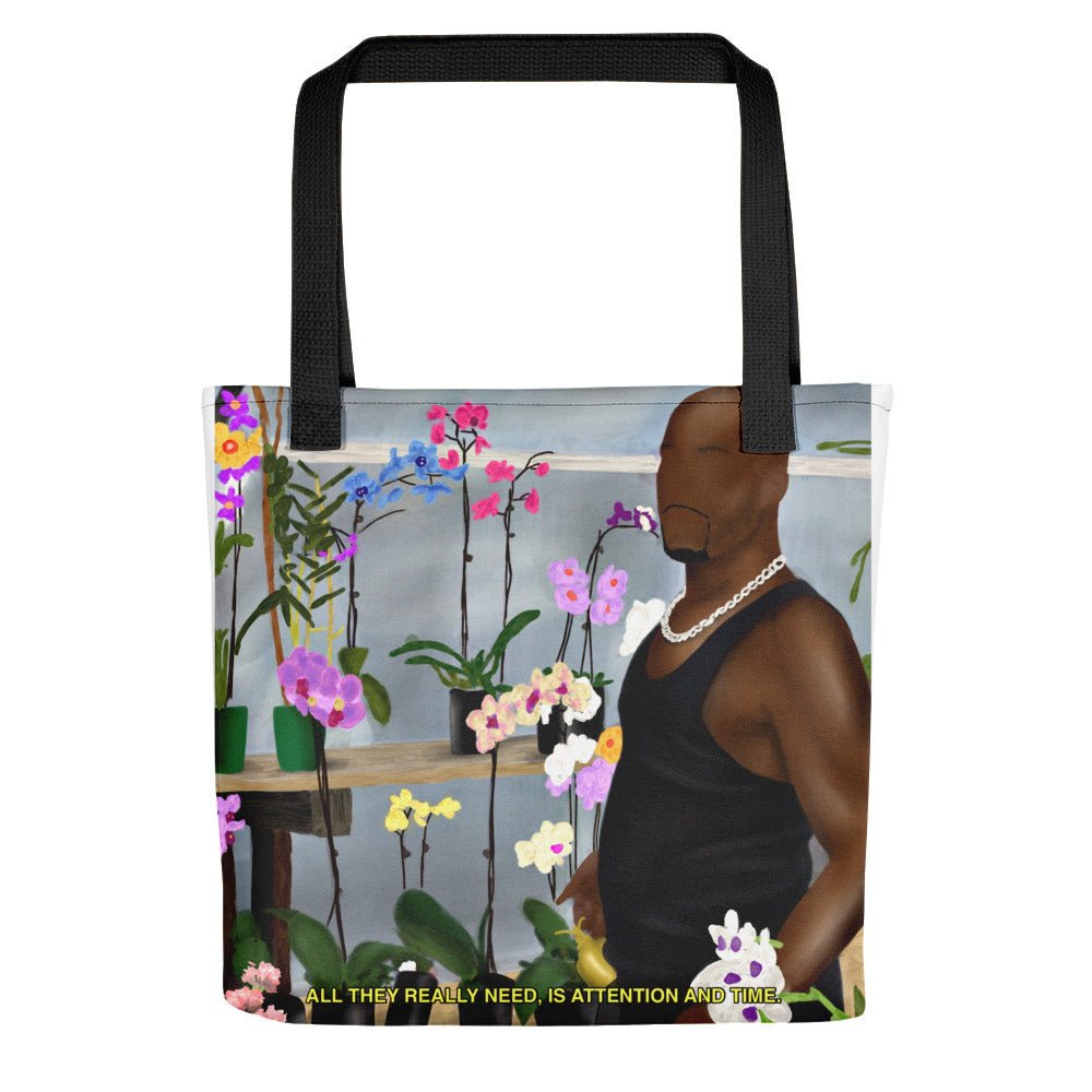 Attention and Time Tote bag - Aaronya Paints