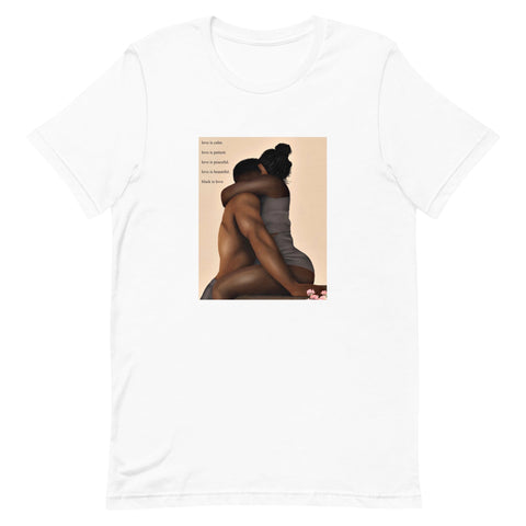 BLACK IS LOVE Unisex t-shirt
